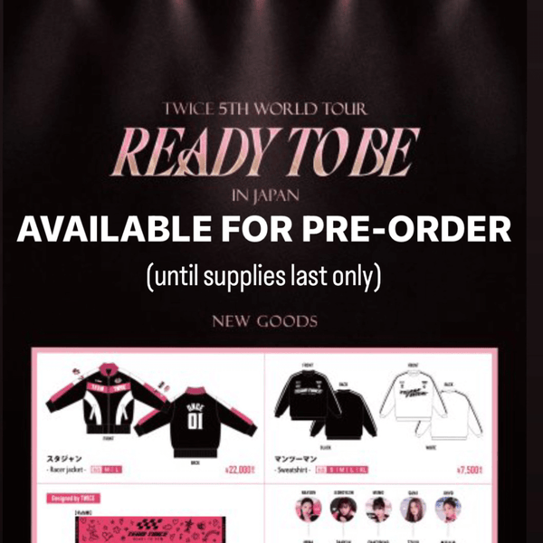 Twice 5th World Tour 'Ready to Be' in Japan Official Merchandise