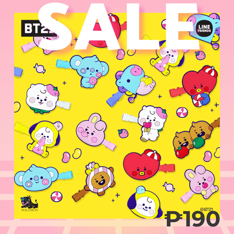 JAPAN RAKUTEN SALE | BT21 Jelly Candy Hair Clip