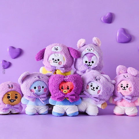 BT21 Baby and Minini Purple Wishes