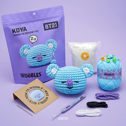 THE WOOBLES BT21 CROCHET