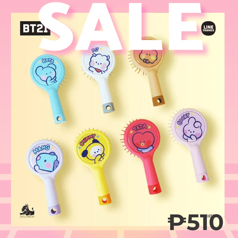 JAPAN RAKUTEN SALE | BT21 Hair Brush