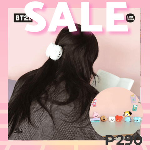 JAPAN RAKUTEN SALE | BT21 Wani Hair Clip