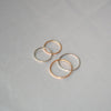 PRE-ORDER | DELIXIR Surgical Steel Male Female Pinky Finger Ring 2 Color Set (Organic Animal Sponsorship)