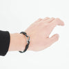 PRE- ORDER | Leather Double Twisted Surgical Steel Buckle Simple Sracelet Unisex